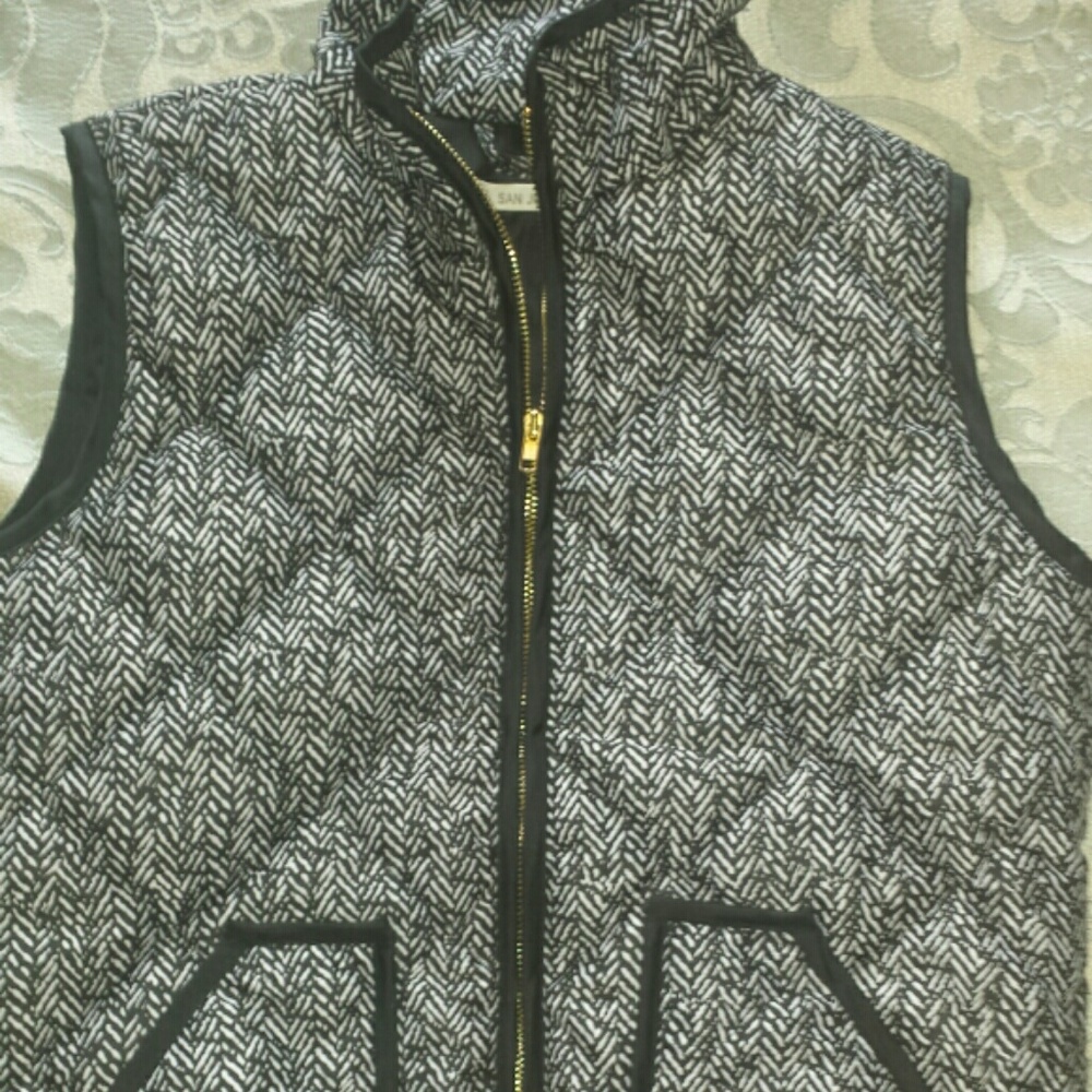 Herringbone Vest, Designer Inspired, Mwdium, NWT